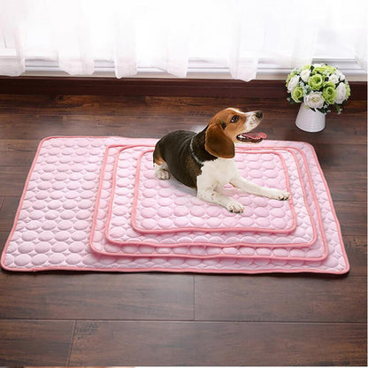 Dog and Cat Ice Silk Cold Pad For Cooling In Summer