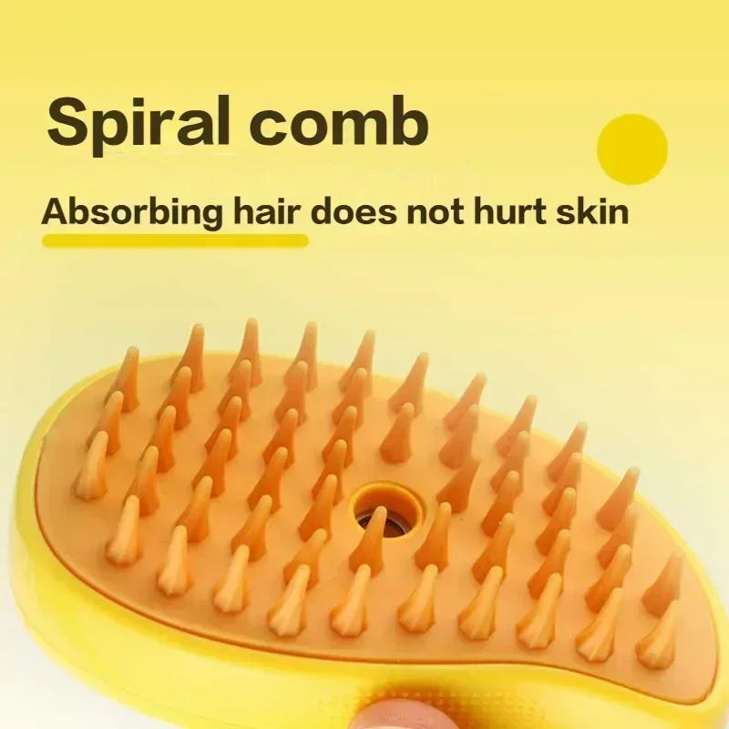 Steamy Pet Grooming Comb